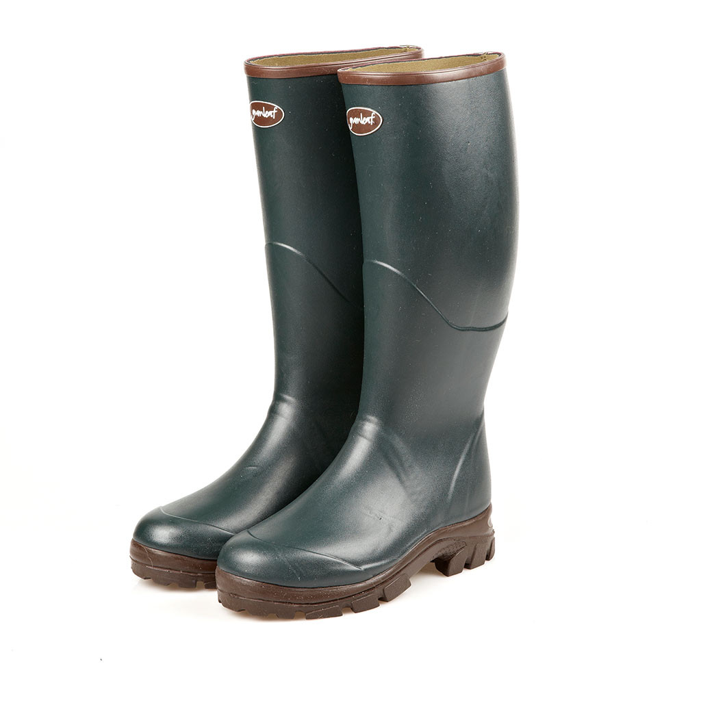 Neoprene Lined Upland Hunting Boots in Hunter Green